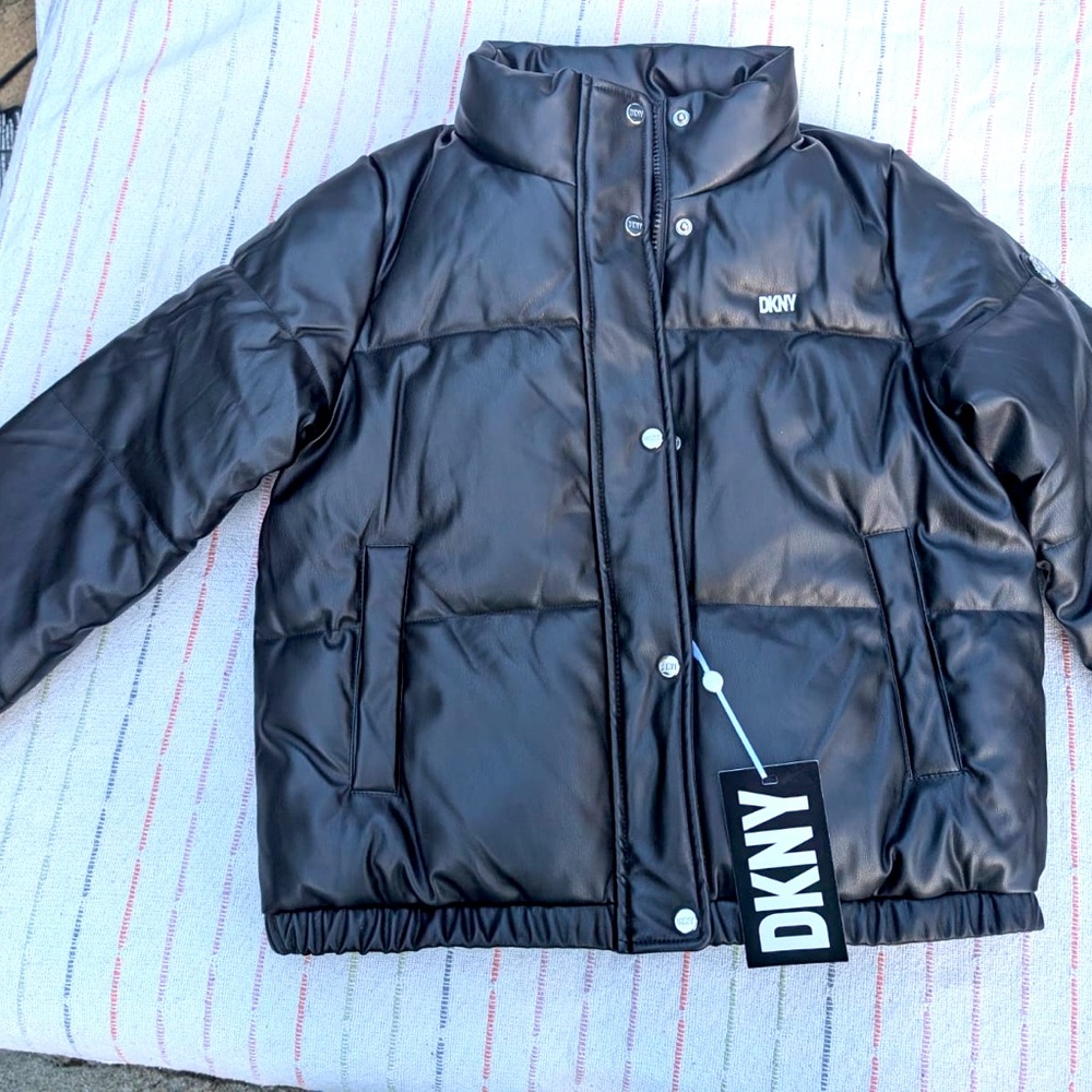 DKNY Black- Puffer Winter Jacket